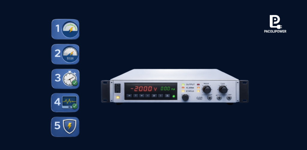 Specifications of an ESC Power Supply